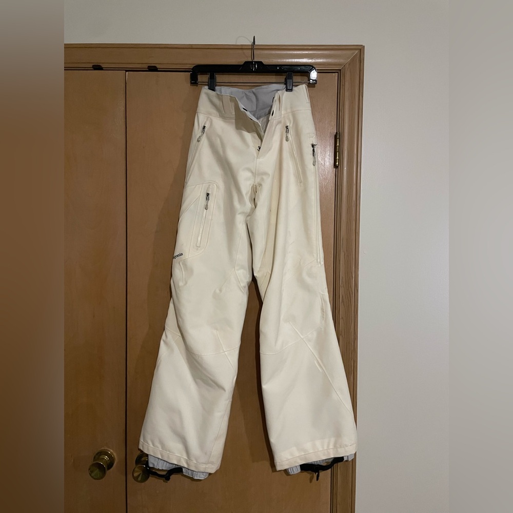 Women’s Patagonia Snow Pants XS Ivory